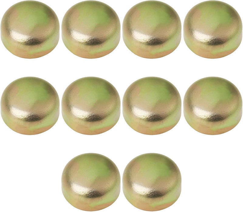 Micro Traders 10Pcs 12mm Steel Cup Cap Expansion Freeze Engine Block Core Plug for Most Automotive - Image 1